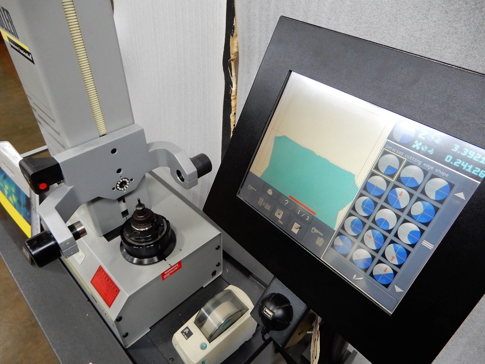Zoller Smile 400 Tool Presetter For Sale, Zoller Touch Screen Control, Z-axis = 15.7” For Sale